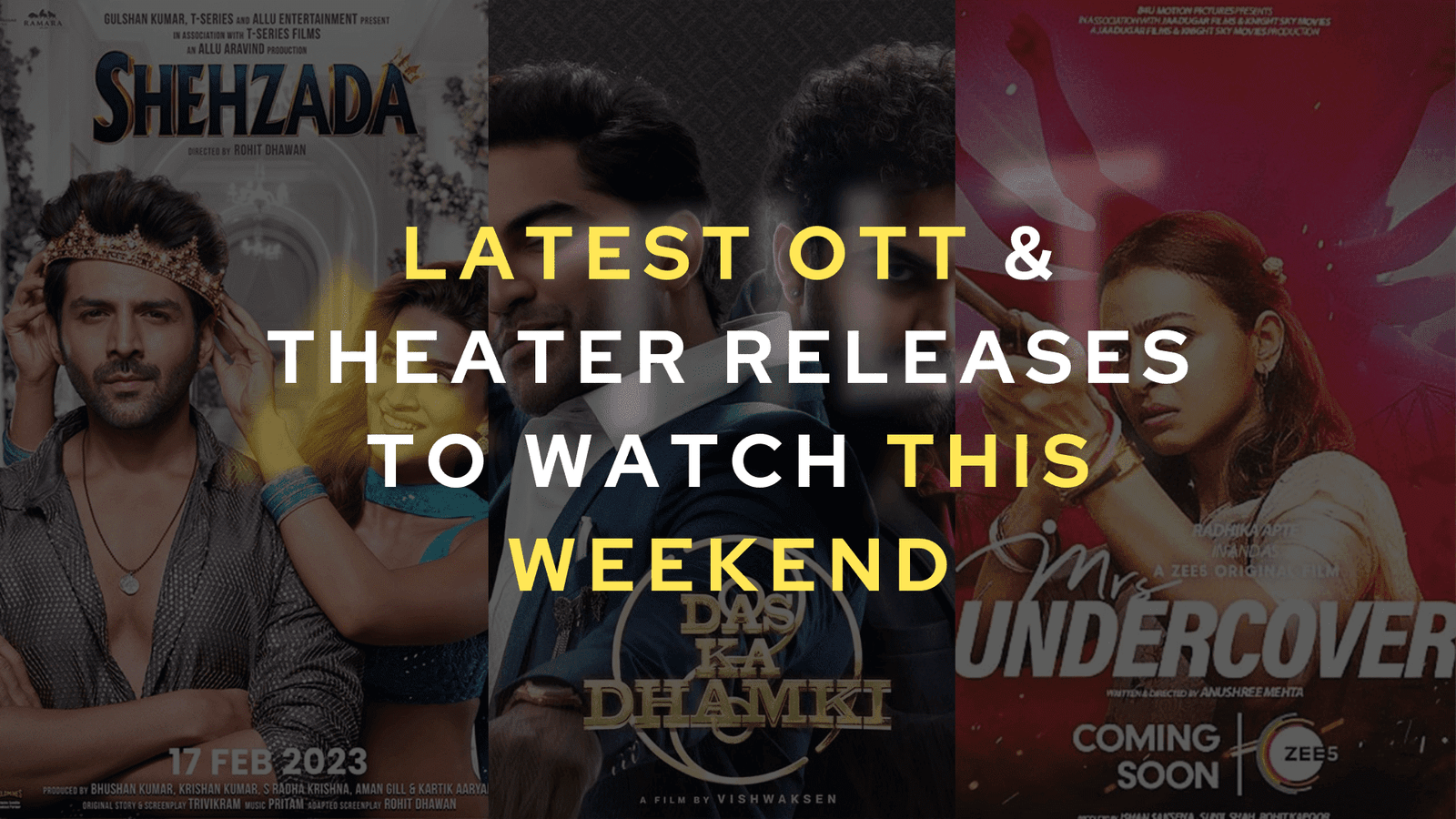 Latest ott & theater watch releases to watch this weekend - Triangle Tilt
