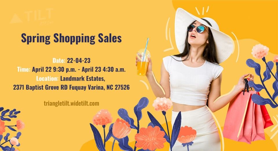 Spring Shopping Sales