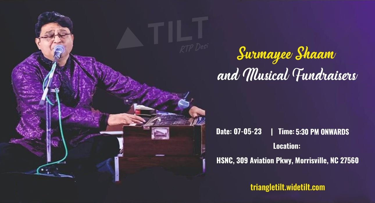 Surmayee Shaam and Musical Fundraisers - Triangle Tilt
