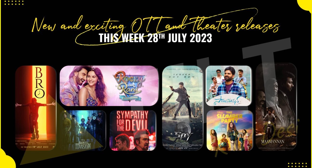 New Theatre and OTT releases this week 28th July 2023 -Triangle tilt