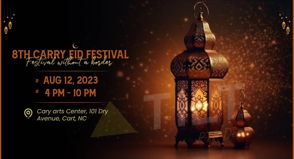 8th Carry Eid Festival - Festival without a border -Triangle Tilt