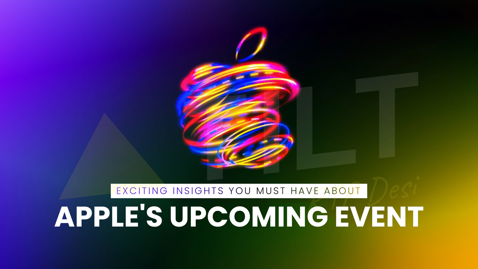 Apple Upcoming Event