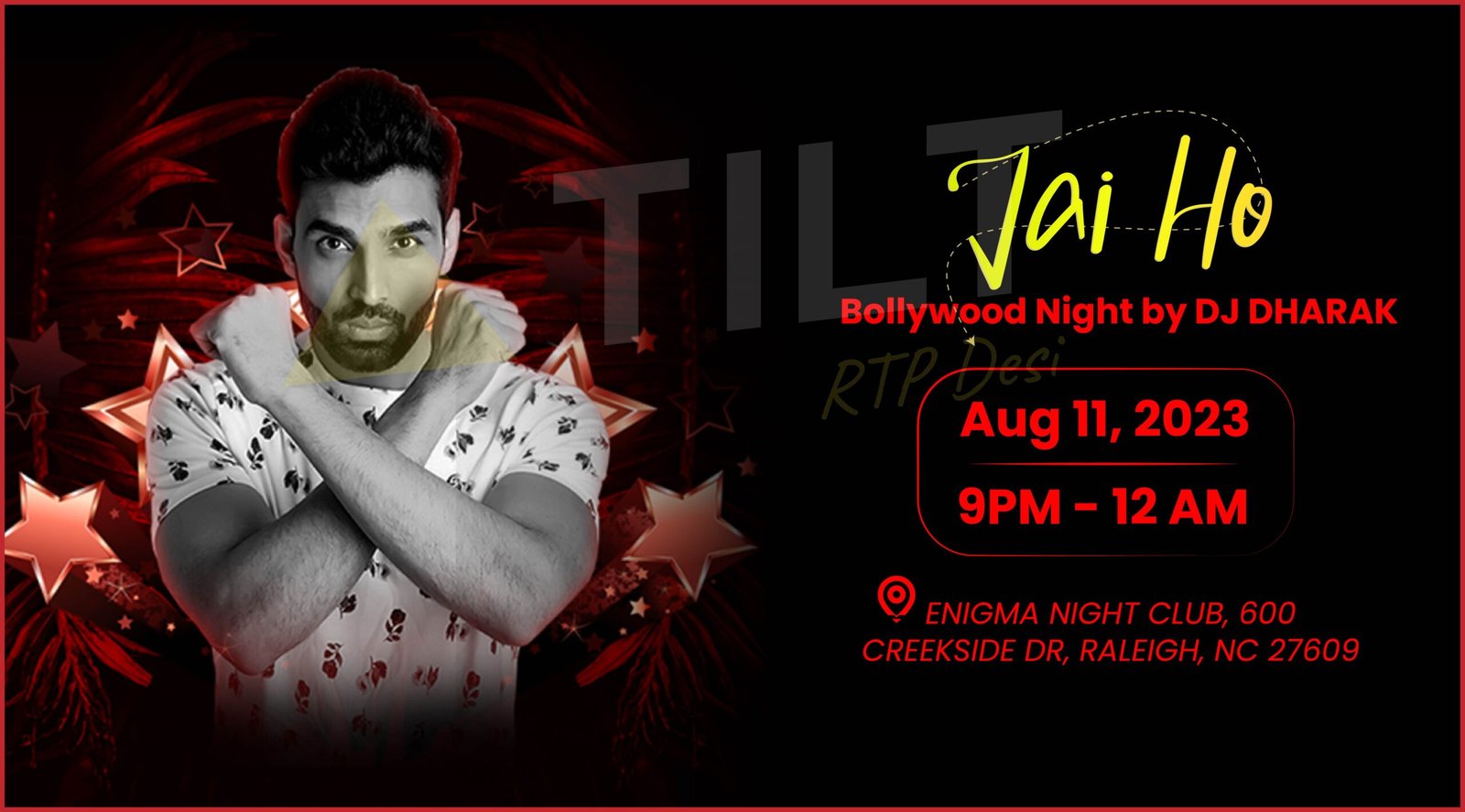 Jai Ho – Bollywood Night by DJ Dharak - Triangle Tilt