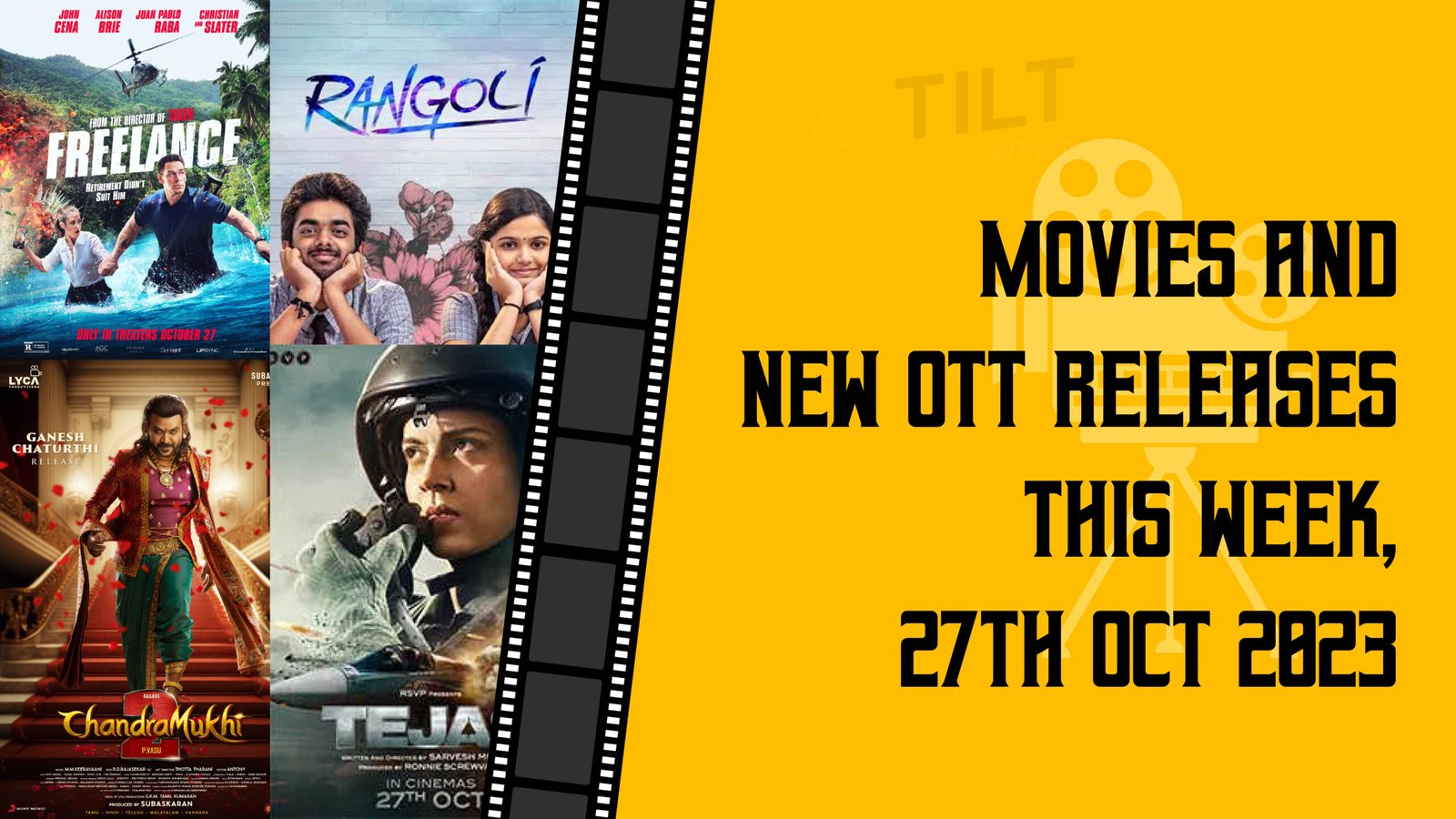Movies and New OTT Releases this Week, 27th Oct 2023 - Triangle Tilt