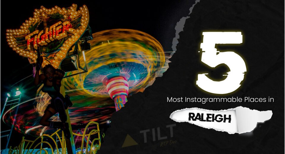 Instagrammable Places in Raleigh - Triangle tilt