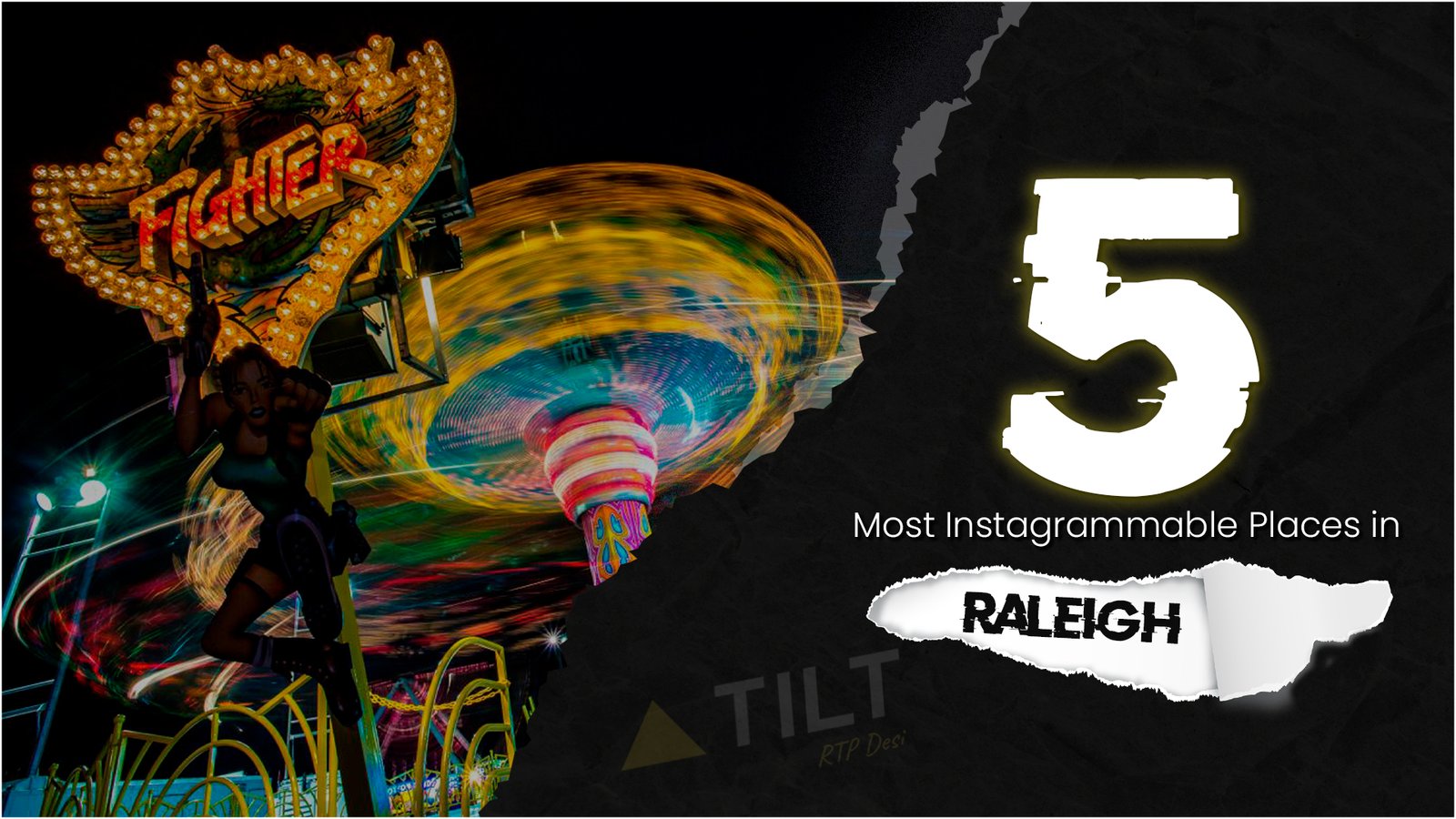 Instagrammable Places in Raleigh - Triangle tilt